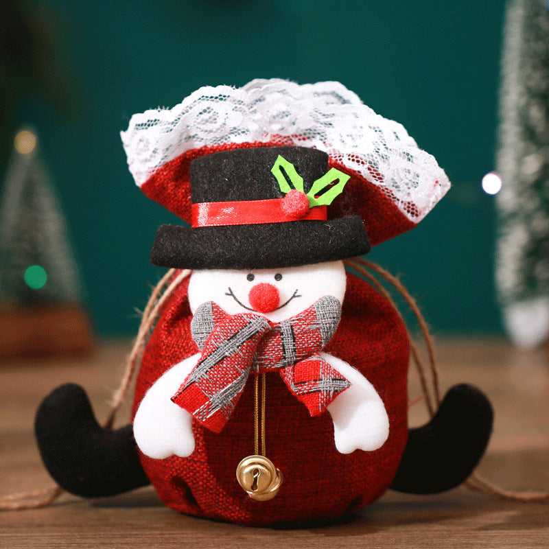 Christmas Apple Bag Christmas Eve Apple Gift Box Gift Bag Candy Bag Christmas Creative Gift Bag