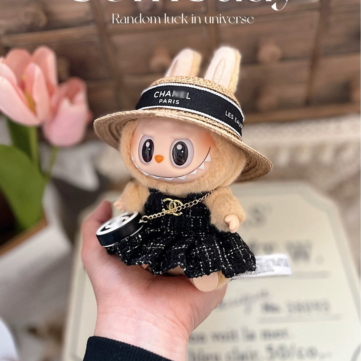 Clothing Accessories Compatible with Labubu Dolls Mario Mushroom Princess Cute