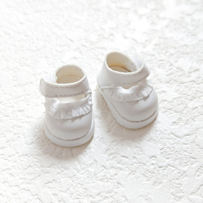 Party Shoes DIY Accessories Labubu Baby Clothes Labubu Rubber Macaron Shoes Fabric One Plush Second Generation