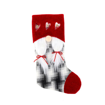 Christmas Decorations Rudolf Christmas Socks Gift Bags Christmas Candy Socks Children's Gift Bags Socks
