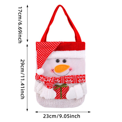 Christmas Knitted Gift Bag