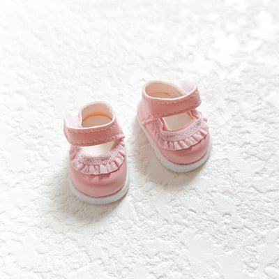 Party Shoes DIY Accessories Labubu Baby Clothes Labubu Rubber Macaron Shoes Fabric One Plush Second Generation