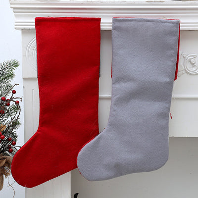Christmas Decorations Rudolf Christmas Socks Gift Bags Christmas Candy Socks Children's Gift Bags Socks