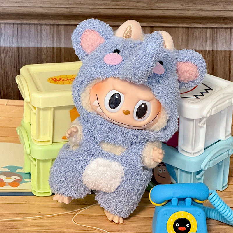 Labubu DIY Party Outfits: Customizing Clothes for Labubu Generation 1 and 2 Blind Box Figures