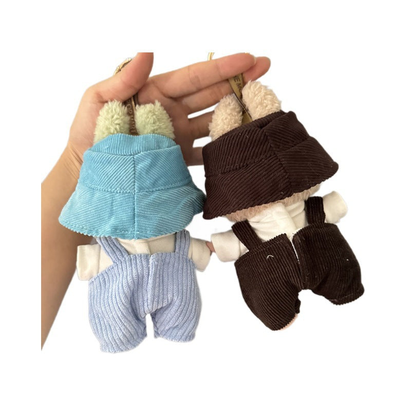 [Clothes Only] 1/2 Generation Labubu Clothing Pendant Labubu Sitting Party Baby Clothes Sweetener Strap Pants Set